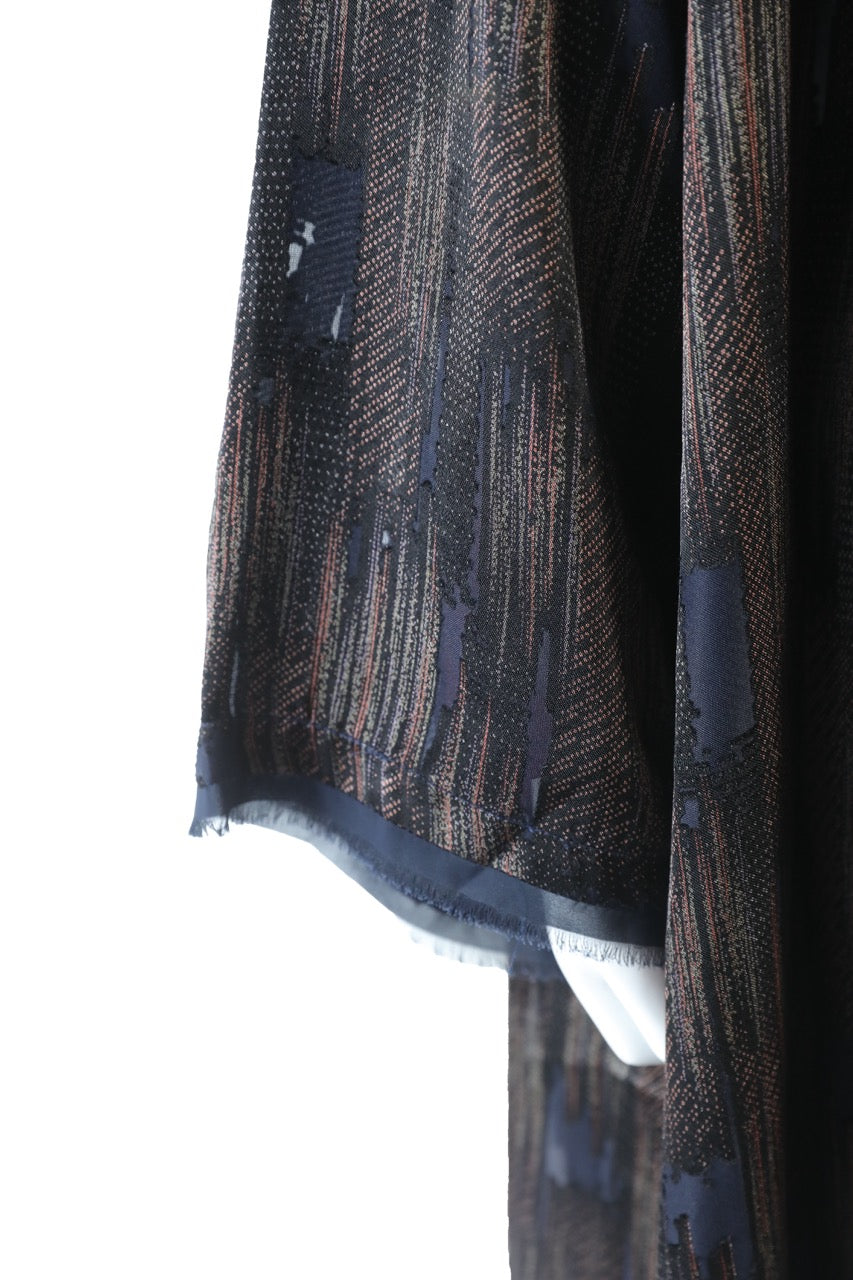 Navy Strip Cover Up