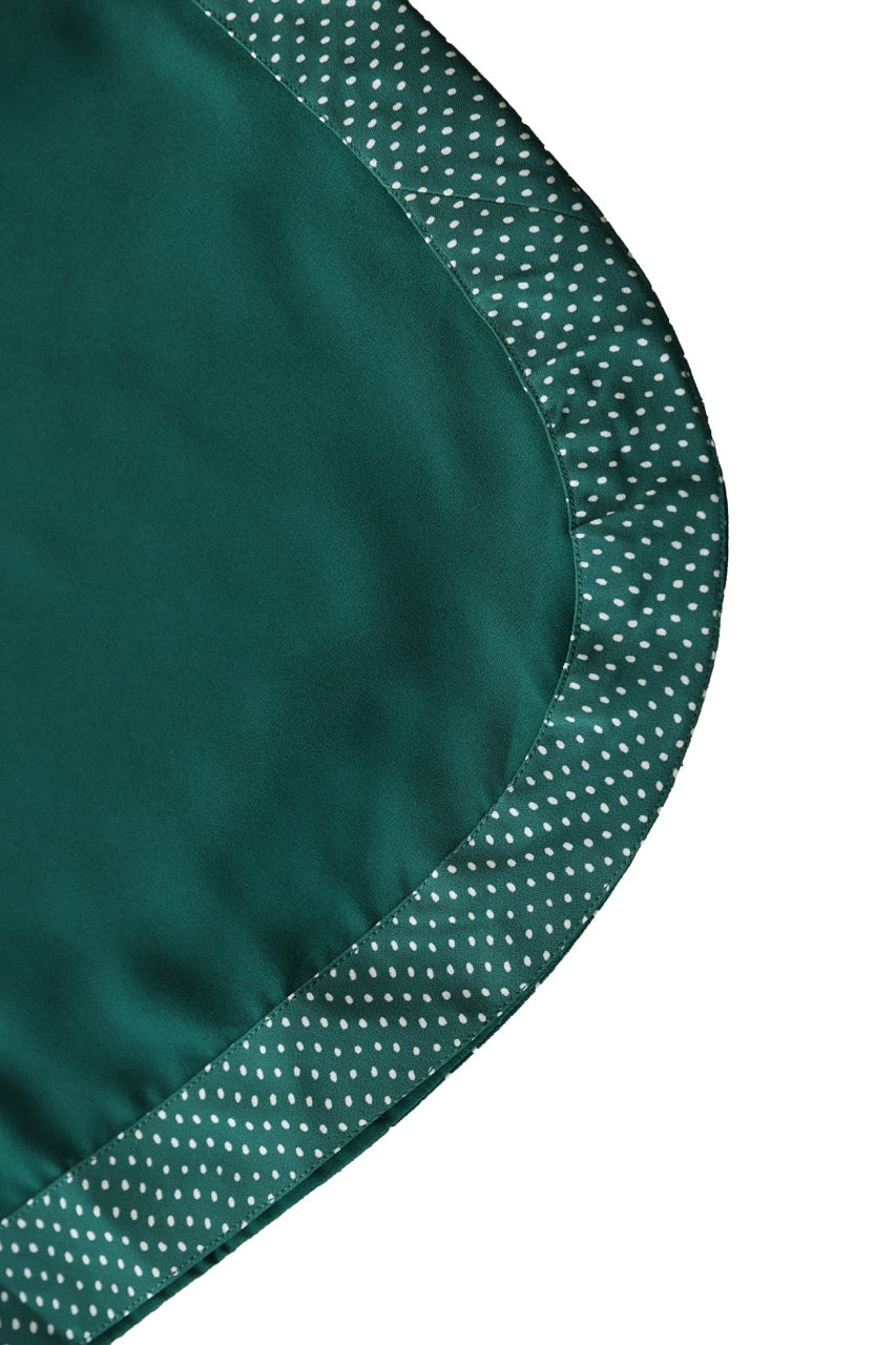 Polka Green Pant Suit