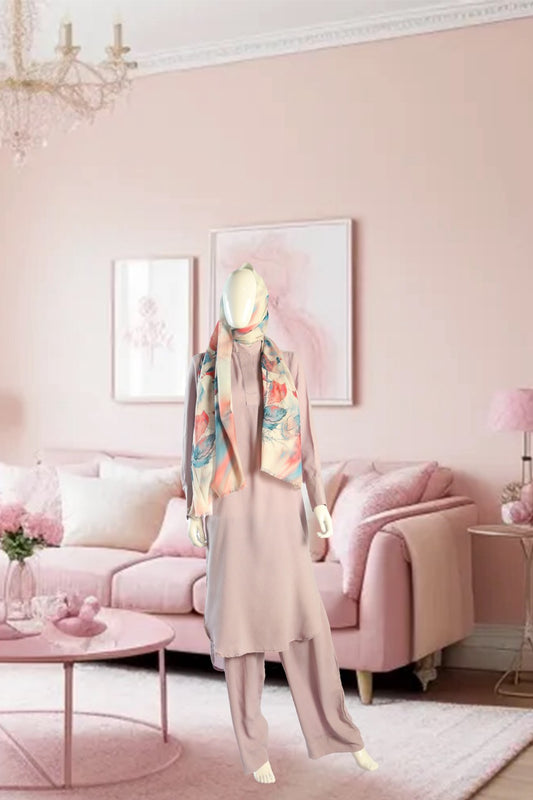 Lilac 2 Piece Pant Suit