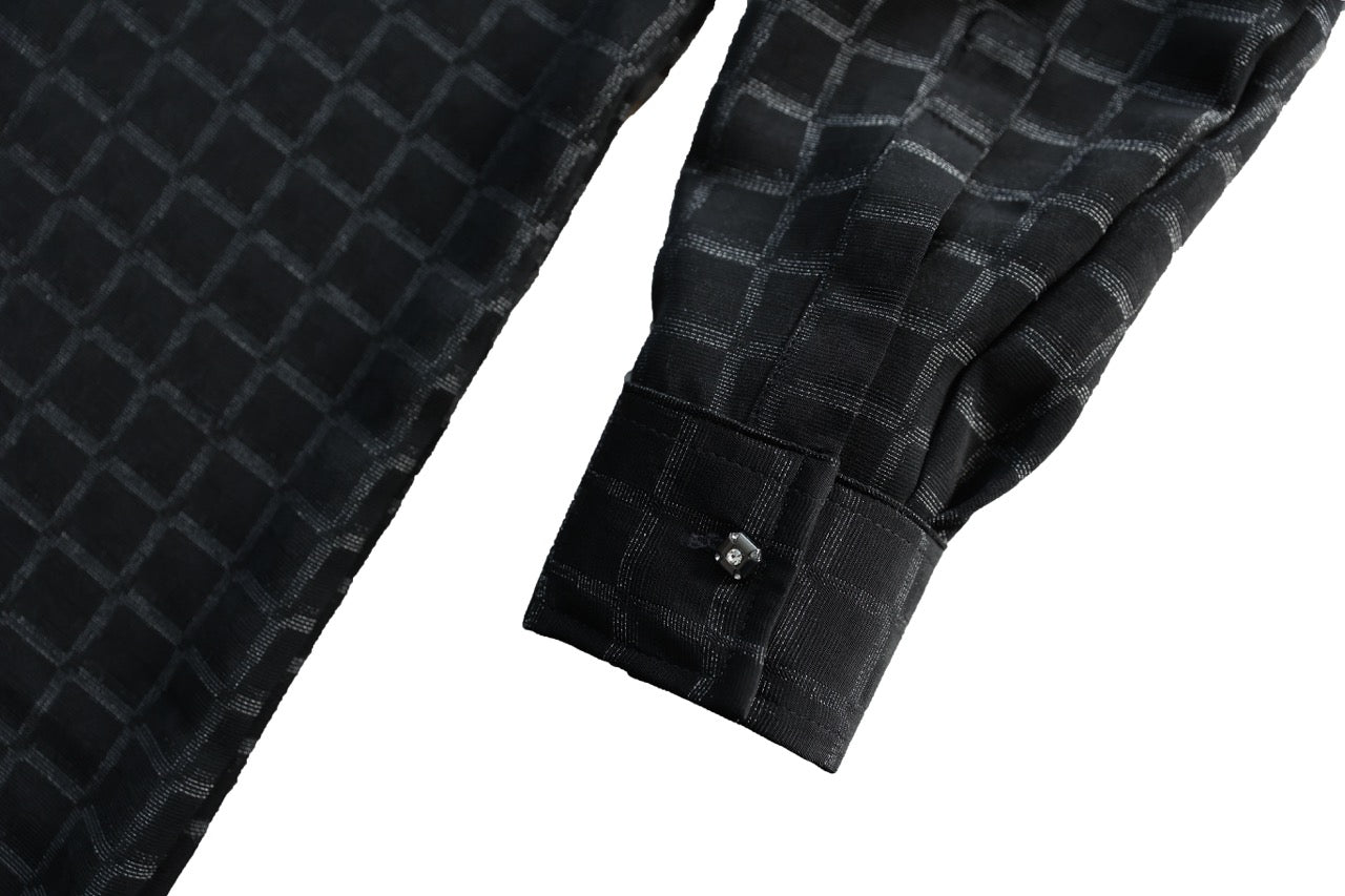 Black Checkered Pant Suit